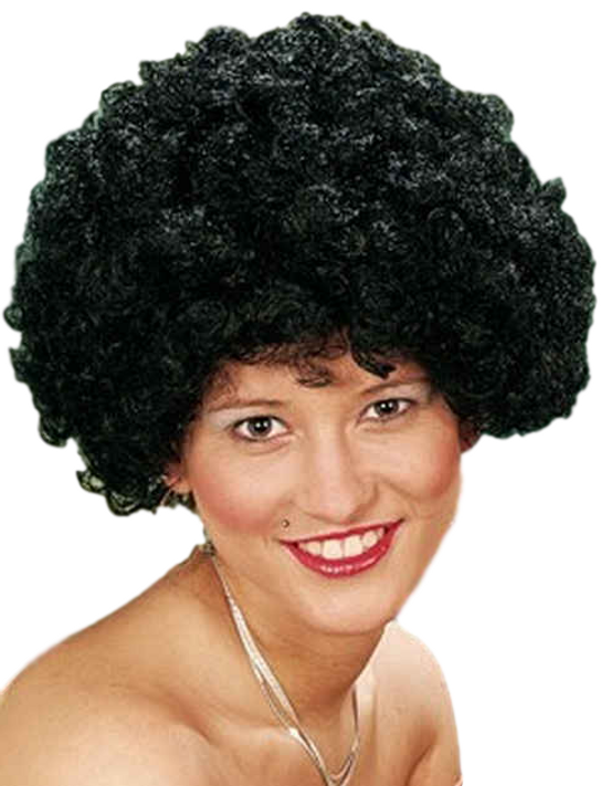 Adult Black Afro Wig