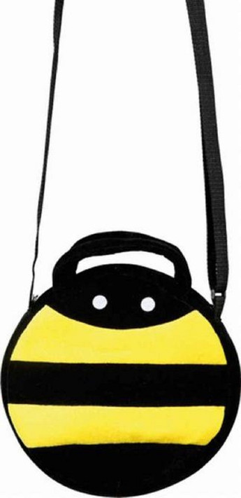 Ladies Bumble Bee Fancy Dress Bag