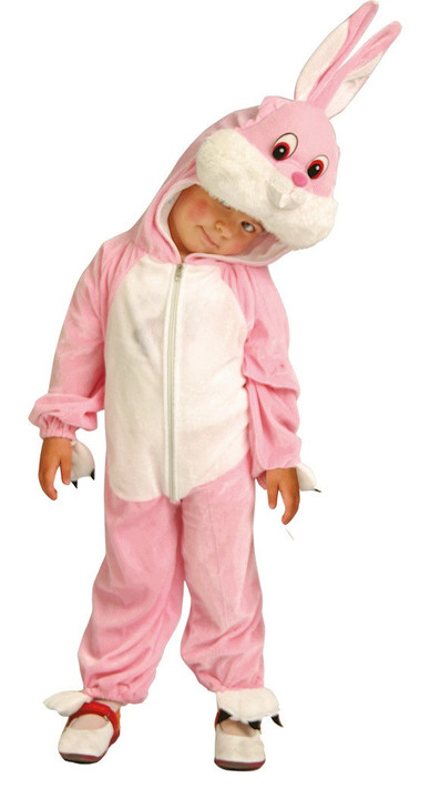 Baby Pink Rabbit Fancy Dress Costume