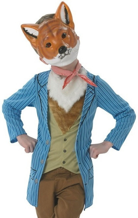 Boys Mr Fox Fancy Dress Costume