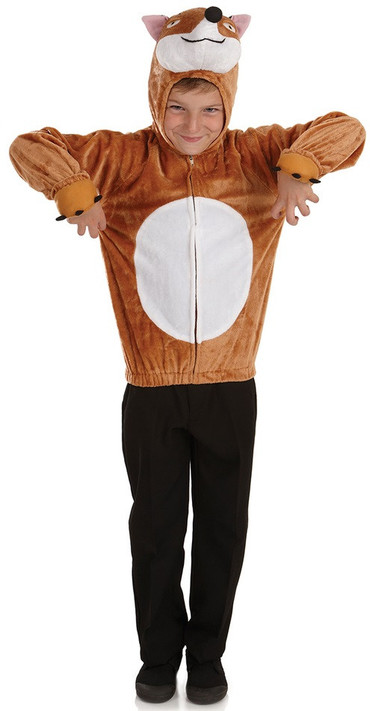 Child's Fox Hoodie Fancy Dress Costume