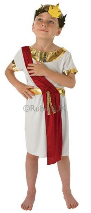 Boys Roman Toga Fancy Dress Costume 2