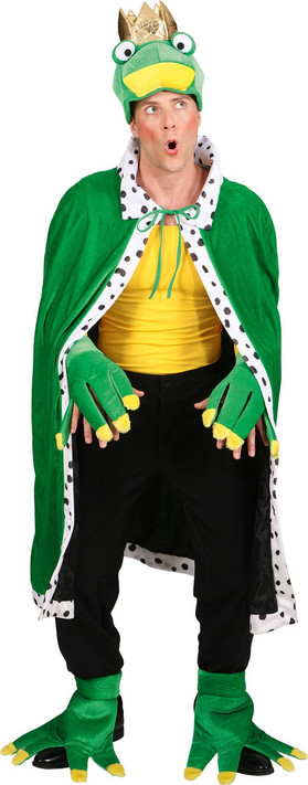 Adult Frog Fancy Dress Costume Kit