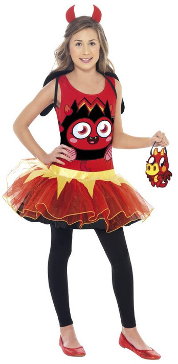 Girls Moshi Monsters Diavlo Costume