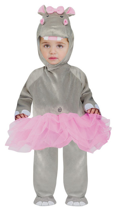 Toddler Hippo Fancy Dress Costume