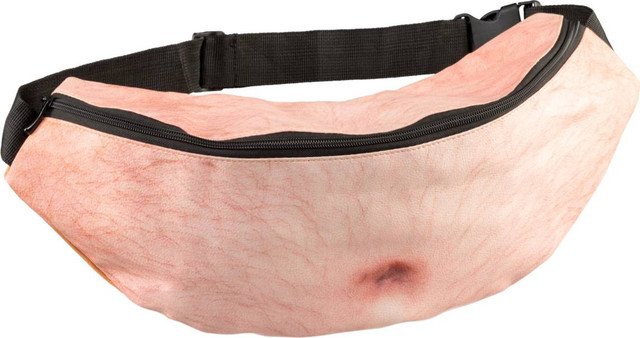 Adults Hairy Belly Bum Bag