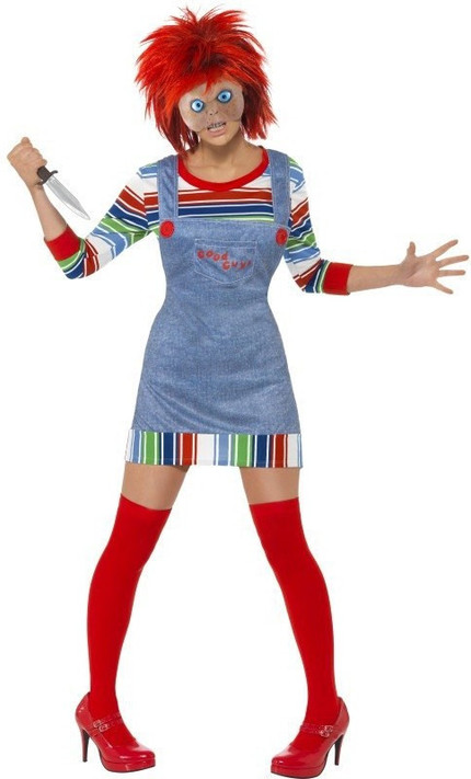 Ladies Chucky Fancy Dress Costume