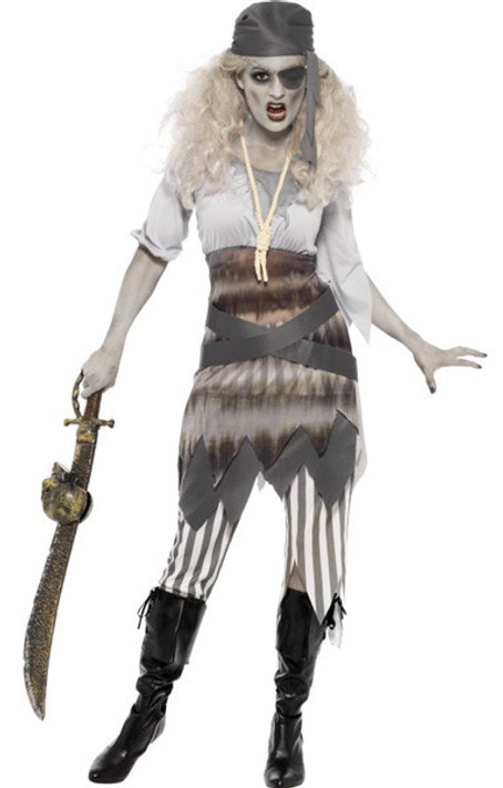 Ladies Ghost Ship Sweetie Fancy Dress Costume