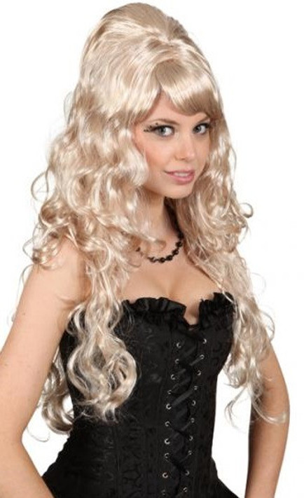 Ladies Long Blonde Renaissance Wig