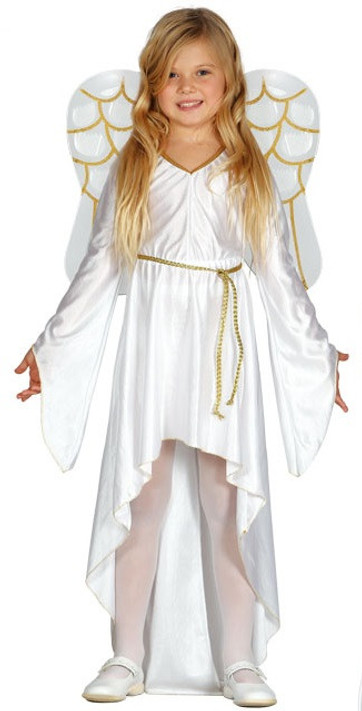 Girls Heavenly Angel Fancy Dress Costume