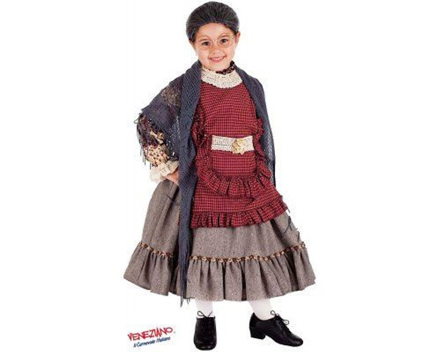 Girls Granny Costume