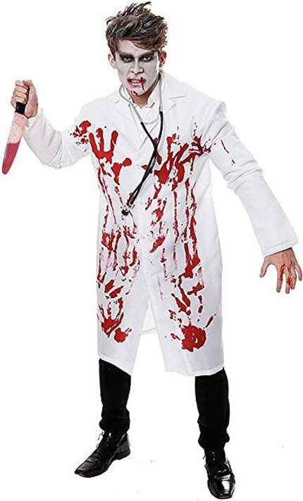Adult Bloody Doctors Coat