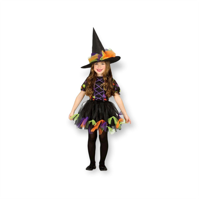 Girls Happy Witch Costume