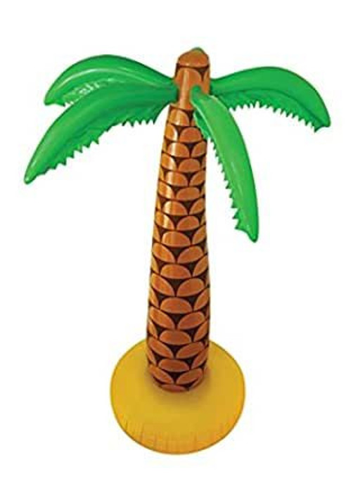 Inflatable Palm Tree 90cm Small Blow Up Tropical Palm Tree Hawaiian Party Decorations
