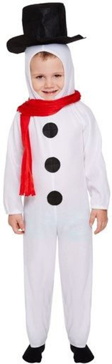 Child's  Frosty Snowman Fancy Dress Costume