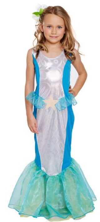 Girls Mermaid Fancy Dress Costume 2