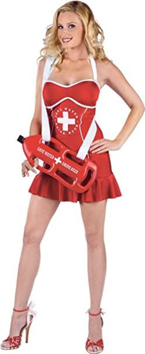 Off Duty Lifeguard - Adult Fancy Dress Costume