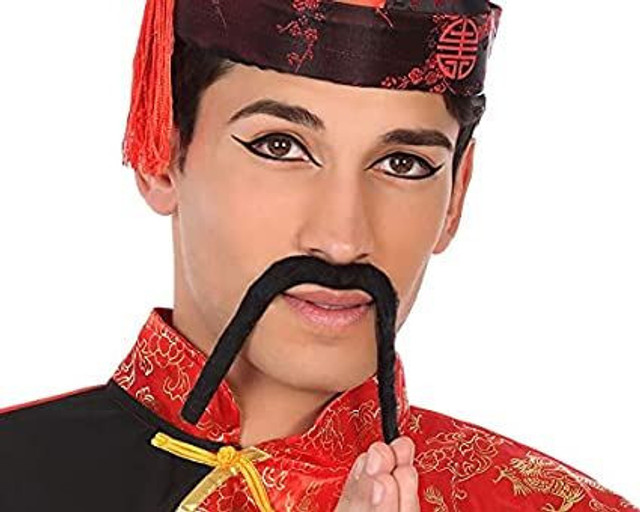 Mens Arabian Moustache