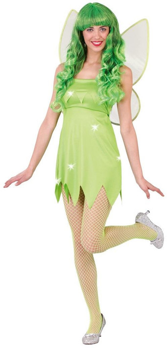 Ladies Green Fairy Costume