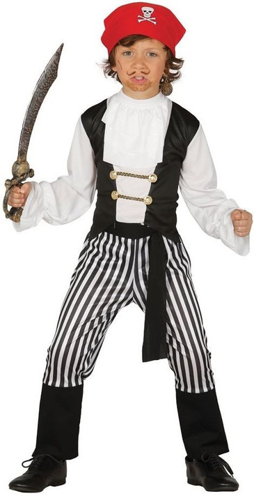 Boys Rebel Pirate Costume