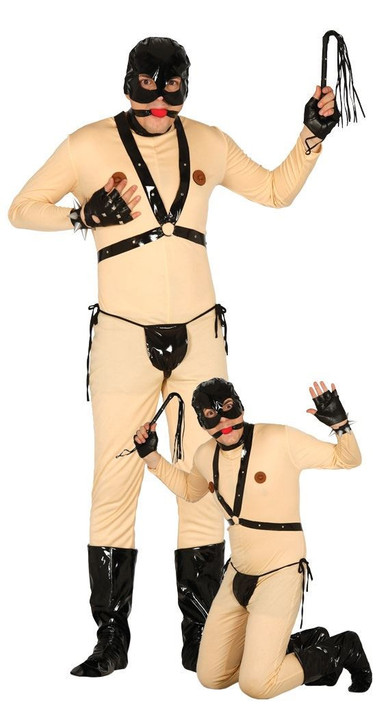 Bondage Gimp Costume with Bodysuit