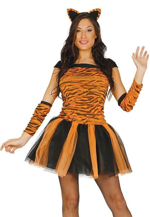 Ladies Tiger Tutu Costume