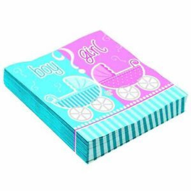 Gender Reveal Napkins