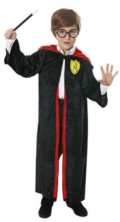 Boys Wizard Fancy Dress Costume