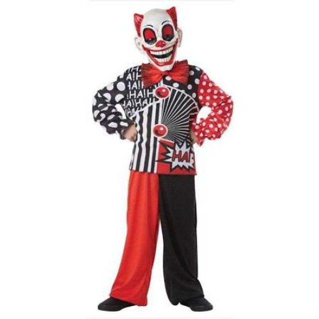 Kids Pop Wow Clown Costume