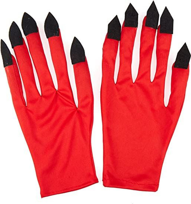 Red Halloween Gloves