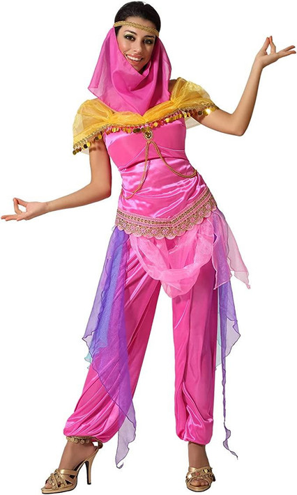 Ladies Pink Arabian Costume