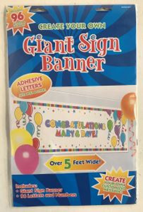 Giant Sign Banner