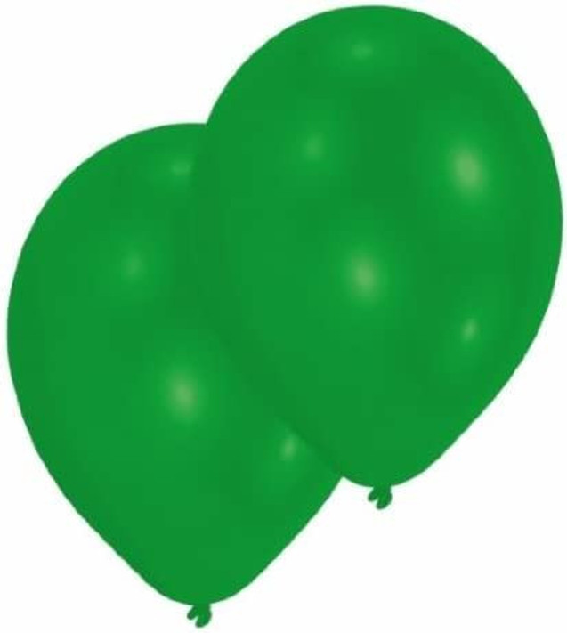 Plain Latex Balloon Party Decorations, Green