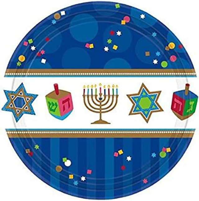 Hanukka Hanukkah Celebration 26Cm Plate