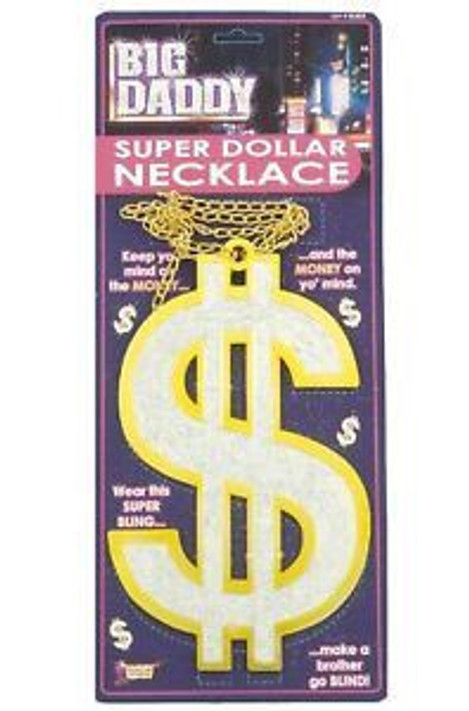 Big Daddy Pimp Super Dollar Necklace