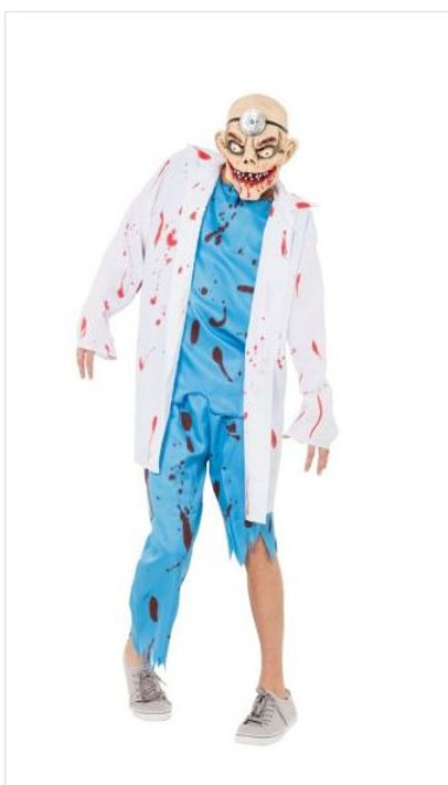 Mad Surgeon Costume One Size