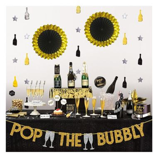 Deluxe Champagne Bar Decorating Kit