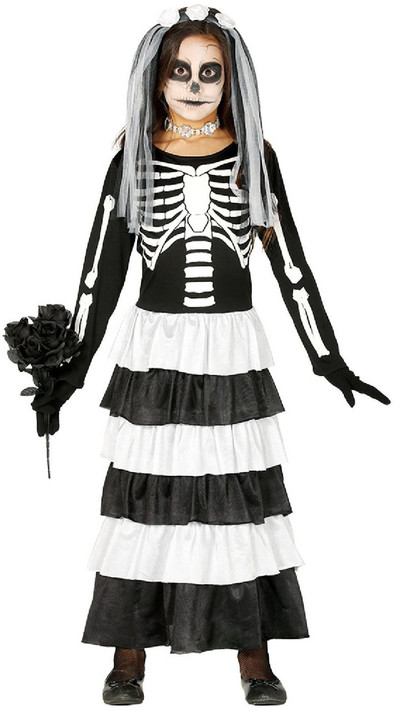 Girls Skeleton Bride