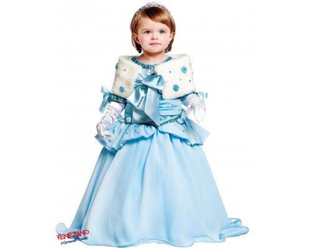 Girls Blue Ballgown