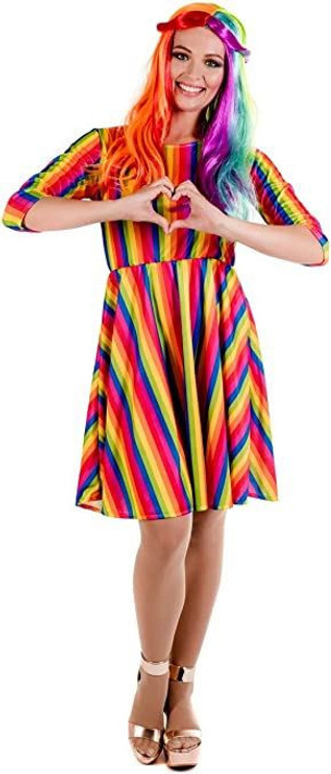 Ladies Rainbow Dress