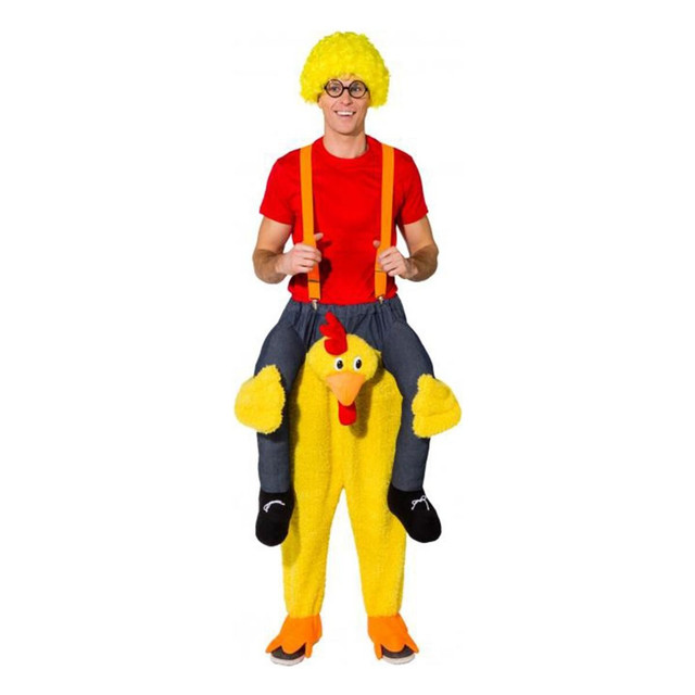 Unisex Ride on Chicken Costume 180cm - 195cm