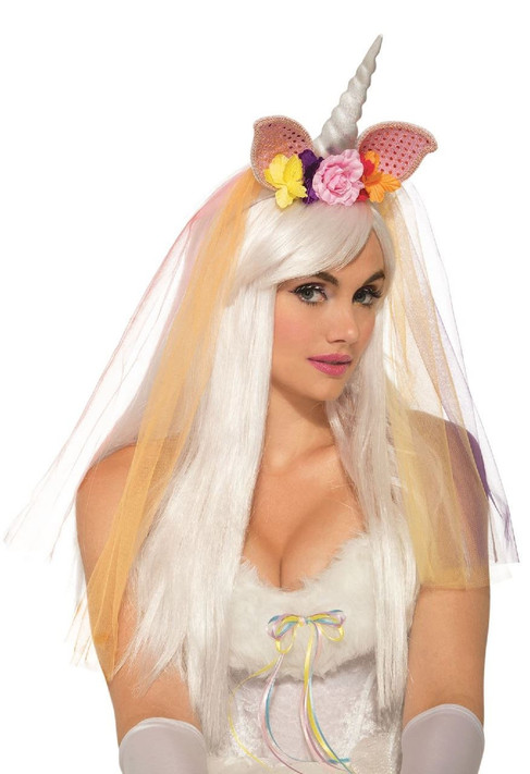 Ladies Unicorn Veil