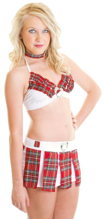 Ladies Sexy School Girl Costume