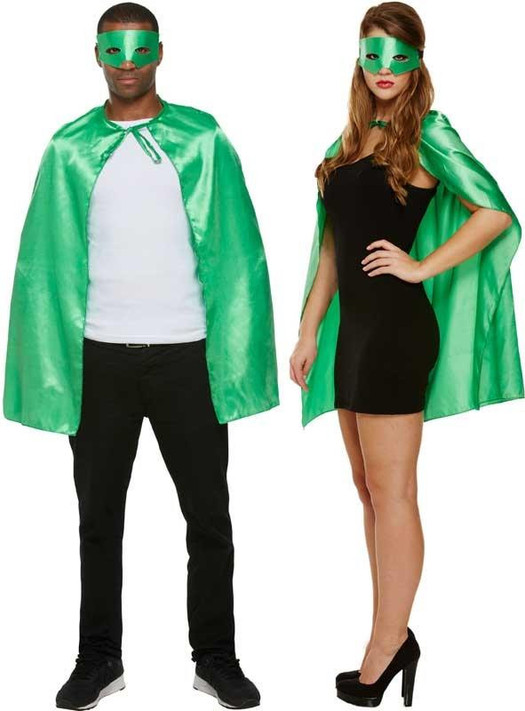 Adult Green Superhero Cape