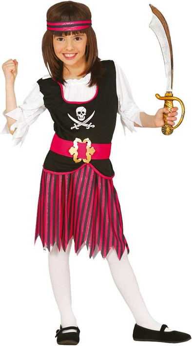 Girls Pink Pirate