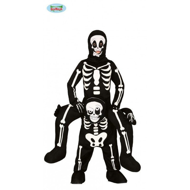 Boys Ride on Skeleton