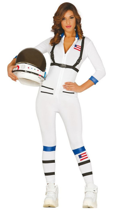 Ladies White Astronaut