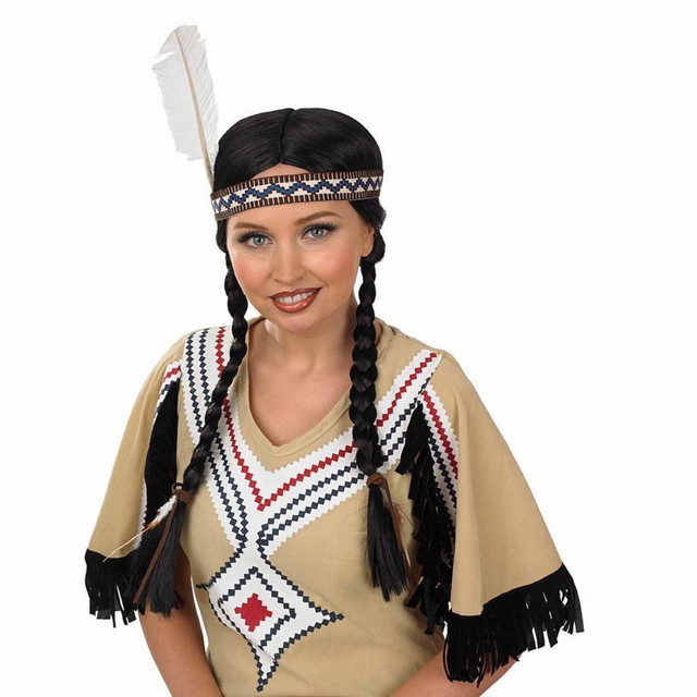 Ladies Native American Wig
