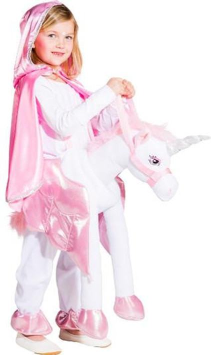 Girls Ride on Unicorn