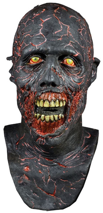 Adults Deluxe Charred Walker Fancy Dress Mask